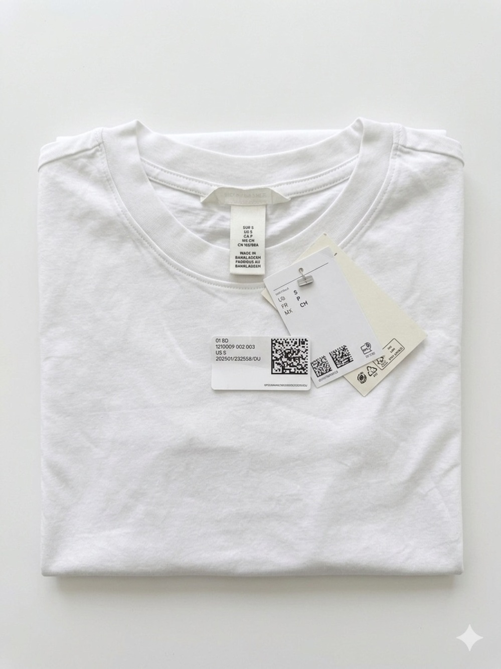 H&M Mama Nursing Top - White Short Sleeve Crew Neck Tee
